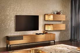 Massive wohnwände schaffen ein einzigartiges flair im wohnzimmer. Anrei Wohnwand Puro Stone Pu St 25 Bergfichte Bernstein Mobel Letz Ihr Online Shop