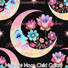 Midnight Moon Child Galaxy