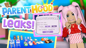 Parenthood Baby Toys Furniture Leaks Confirmed Tea Roblox Parenthood Youtube