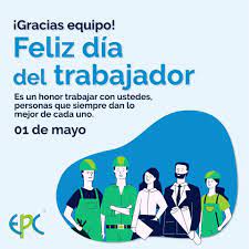 Cada día tengo de cinco a seis clases. Feliz Dia Del Trabajador Empresa De Servicios Publicos De Cajica Epc