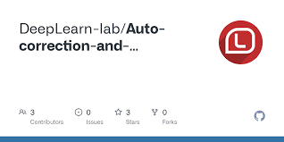 We did not find results for: Auto Correction And Spellchecking Dict1 At Master Deeplearn Lab Auto Correction And Spellchecking Github
