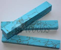 Bear Tooth Woods Arizona Turquoise Trustone Pen Blank Pen Blanks Arizona Turquoise Pen Kits