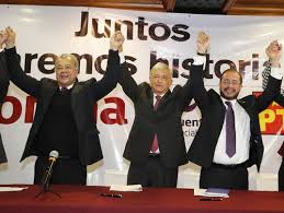 La aspirante visitó casa por casa acompañada de militantes y simpatizantes, donde les. La Jornada Firman Morena Pt Y Encuentro Social La Coalicion Parcial Juntos Haremos Historia