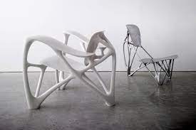 (76.2 x 43.8 x 77.2 cm) Bone Chairs 2006 By Joris Laarman Furniture Design Modern Furniture Funky Furniture
