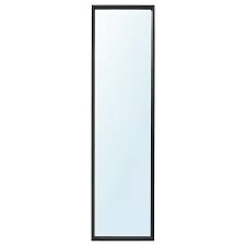 Nissedal Spiegel Schwarz Ikea Deutschland Miroir Noir Ikea Miroir Noir Miroir Design
