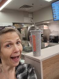 Dunkin' Donuts team friendship and custom drinks