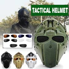 Detech tactical helmet goggles clear riot visor face shield sliding goggles airsoft paintball accessories. Buy Airsoft Paintball Cf Cs Game Full Face Mask Tactical Protective Riding Helmet At Affordable Prices Price 53 Usd Free Shipping Real Reviews With Photos Joom