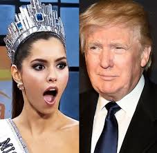 Hoa hậu Hoàn vũ 2014 và Donald Trump 'khẩu chiến'