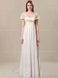 Empire Waist Beach Wedding Dress Bc308 Empire Waist Wedding Dress Pregnant Wedding Dress Empire Wedding Dress