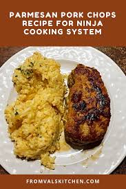 Close lid and set to grill, 500 degrees for 10 minutes. Parmesan Pork Chops Recipe For Ninja Cooking System Mom Knows It All From Val S Kitchen Parmesan Pork Chops Ninja Cooking System Recipes Foodie Recipes