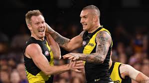 Bt sport 1 in uk / channel 7/foxtel in australia. Brisbane Lions V Richmond Result Qualifying Final 2019 Dustin Martin Six Goals Dylan Grimes Dive Herald Sun