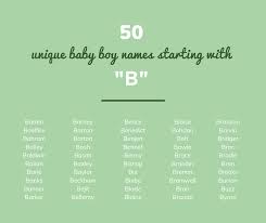 Discover the ethnic origin and meaning of last names. 50 Unique Baby Boy Names Starting With B Annie Baby Monitor