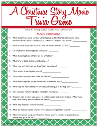 Test your christmas trivia knowledge in the areas of songs, movies and more. Printable A Christmas Story Movie Trivia Christmas Trivia Christmas Story Movie Fun Christmas Party Games