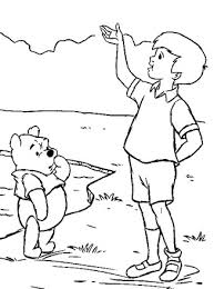 Disney's christopher robin coloring pages will keep your kids entertained for longer than a few minutes. Winnie The Pooh Coloring Page Pooh Christopher Robbin All Kids Network