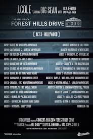 Cole's life.beginning from forest hills drive. J Cole Announces 2015 Forest Hills Drive Tour Dates With Big Sean Yg Jermeih Jhene Aiko Pusha T Presale Codes Sent Zumic Music News Tour Dates Ticket Presale Info And More