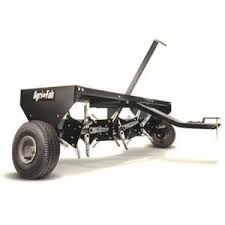 Agri Fab 48 In Tow Plug Aerator 45 0299 At The Home Depot Aerate Lawn Aerator Towing
