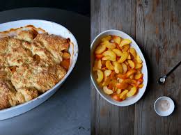 Few drops of lemon oil may be used instead of lemon zest; Yellow Plum Cobbler Meike Peters Eat In My Kitchen