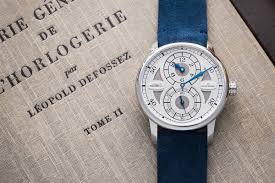 Vianney halter's first timepieces were based around the central theme of the traditional marine chronometer interpreted in a steampunk manner; Louis Erard Introduces The Le Regulateur Vianney Halter