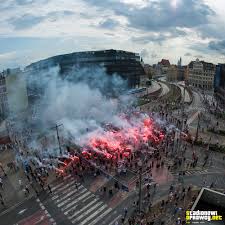 31 lipca 1944, podczas popołudniowej odprawy komendy głównej armii krajowej (kg ak) przeprowadzonej w lokalu przy ul. Galeria Godzina W Wroclaw 2019 Stadionowi Oprawcy