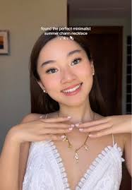 The Perfect Minimalist Summer Charm Necklace