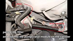 1.5l l4 gas automatic 4 speed sedan. Water In Evaporative Canister Filter Diagnosis And Fix Youtube