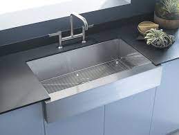 Rear drain increases workspace in the sink and storage space underneath. Vault Undermount Kitchen Sink K 3943 Kohler Kohler
