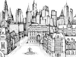 Elevations (drawings), plans (drawings), section, pavillion de madame du barry. Landscape City Drawing Free Download Vector Psd And Stock Image