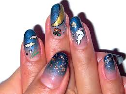 Yucca Nail ネイルデザイン集 お月見ネイル