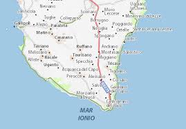 Cartina dettagliata della puglia, delle province, dei distretti, dei paesi dei piccoli centri con indicazione delle. Mappa Michelin Specchia Pinatina Di Specchia Viamichelin