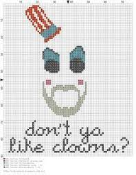 Cross stitch cushion cushion covers cross stitch embroidery cushions easter tapestry couture beads knitting. Captain Spaulding Patrones De Puntos Disenos De Punto De Cruz Punto De Cruz De Halloween