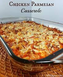 Chicken Parmesan Casserole Emily Bites Recipes Food Main Dish Recipes