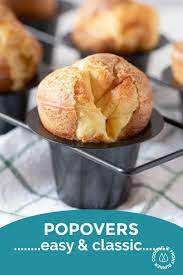 Easy Classic Popovers With Tips Cooking On The Front Burner Recipe Popover Recipe Popovers Dessert Recipes Easy