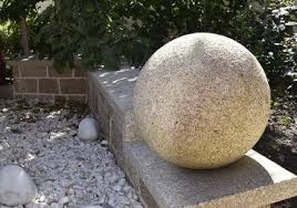 Boule Granit Ati Negoce Granit Sol Exterieur Mur Exterieur