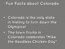 Hike, bike, and climb in colorado's 11 national parks; Fun Facts About Colorado By Mf5156