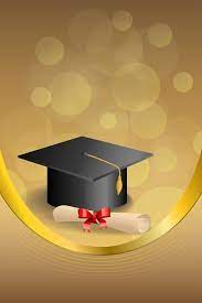Ausbildung Diplom Mit Graduation Cap Und Abstrakten Hintergrund Vektor 04 Abstrakt Ausbildung D Education Graduation Cap Graduation Diploma Graduation Cap