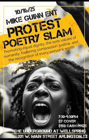 THE BIGGEST JUNETEENTH POETRY READING IN TEXAS HISTORY! We invite all poets  to share their work in celebration of Juneteenth. This is your chance to  contribute to what could be the largest