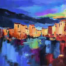 You can finish the bottom of the sunset however you would like! Abstract Sunset Wall Art Fine Art America
