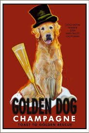 Golden Retriever Club Of Greater Los Angeles Rescue Golden Retriever Art Golden Retriever Golden Dog