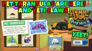 Pet Tarantulas Are Here Yeti Claws Aj Play Wild Update Youtube Are moderated, the site acknowledges that problematic comments could be shared, and players don't always say much. pet tarantulas are here yeti claws aj play wild update