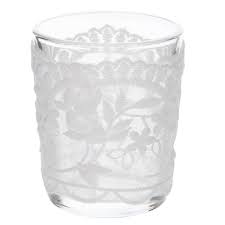 Made candles for centerpieces with my fii. Glass Candle Holders With Lace Hobby Lobby 1765569