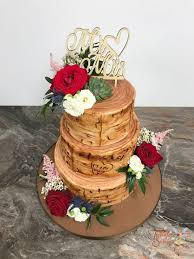 Der kuchen ist nicht für leute die mitten in einer diät stecken. Hochzeitstorte Baumstamm Mit Blumen Tortenfee Sabrina