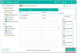 Once done, you can check the text messages on your computer and keep them there for backup or printing. How To Recover Deleted Whatsapp Messages From Samsung Galaxy