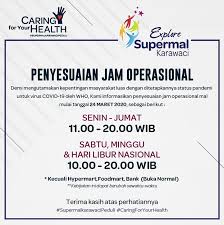 Sedangkan kebanyakan, indomaret sendiri buka mulai dari jam 7.30 pagi sampai jam 10 malam atau jam 7 pagi sampai jam 10 malam. Sebagai Upaya Intensif Kami Untuk Supermal Karawaci Facebook