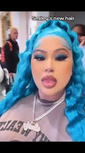 💙💙 #baddies #celebrity #zeusnetwork #viral #realitytv #fyp #smiley  #jordansndiamonds #hair