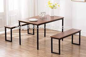 The table top is faux marble. Free Sample Modern Dining Table With Bench Compact Dining Set Use For Small Kitchen Room Buy Dining Table With Bench Modern Dining Table Dining Bench Product On Alibaba Com