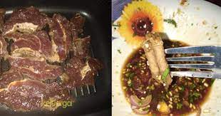 Perap daging bersama bahan perapan untuk seketika. Patutlah Viral Sehingga Dapat Lebih 17k Perkongsian Rupanya Cara Nak Buat Perapan Daging Bakar Ni Mudah Sangat Keluarga