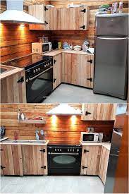 Wood Pallet Made Kitchen Plan Pallet Kitchen Cabinets Pallet Kitchen Wood Pallet Furniture