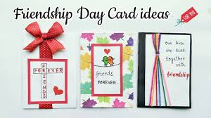 Then preview and print or share best friend. 3 Special Card For Friendship Day Handmade Card For Friends Simple And Easy Friendship Day Card Idea Youtube