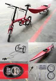 Amphibious Biking Folding Bike Trailers And Folding Bikes Anhanger Fahrrad Fahrrad Fahrrad Lastenanhanger