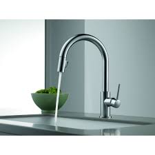 Home depot sells everything under the sun, but we think there's compelling value in the faucet aisle. Delta 9159 Ar Dst Trinsic Single Handle Pull Down Kitchen Faucet With Diamond Seal Technology Best Kitchen Faucets Kitchen Faucet Reviews Delta Kitchen Faucet